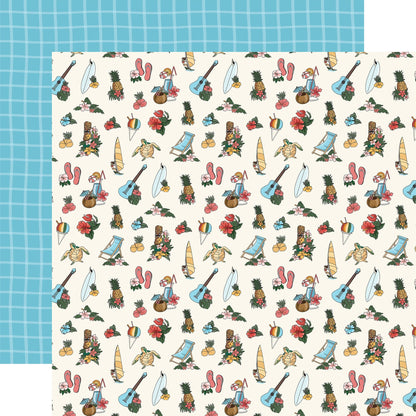 Carta Bella Hawaii Double-Sided Cardstock 12"X12"-Select Style