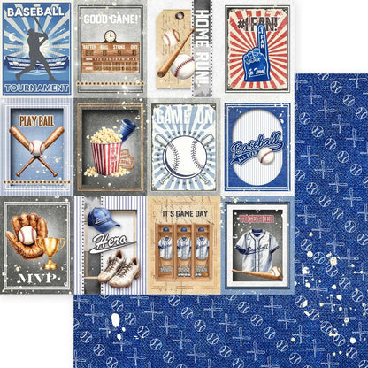 Memory Place Collection Pack 12"X12"-Baseball