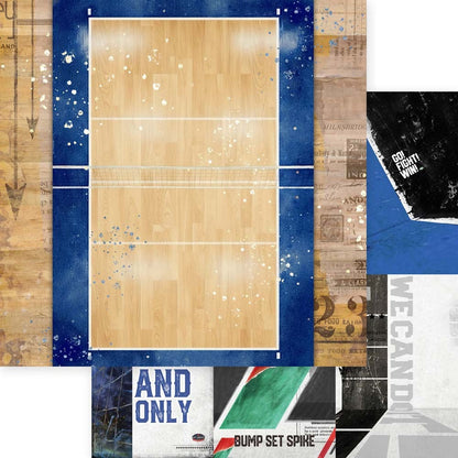 Memory Place Collection Pack 12"X12"-Volleyball