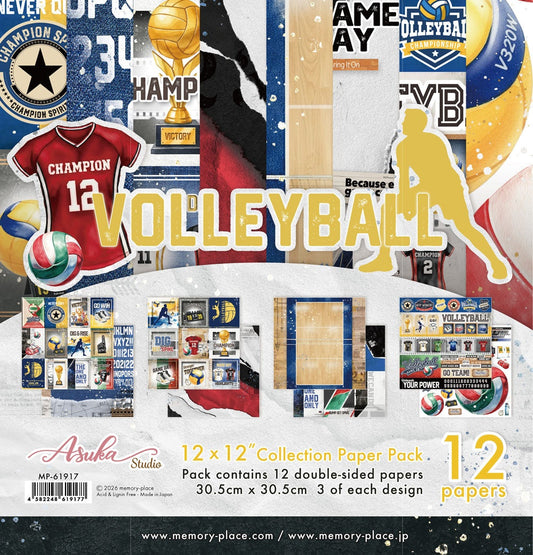 Memory Place Collection Pack 12"X12"-Volleyball