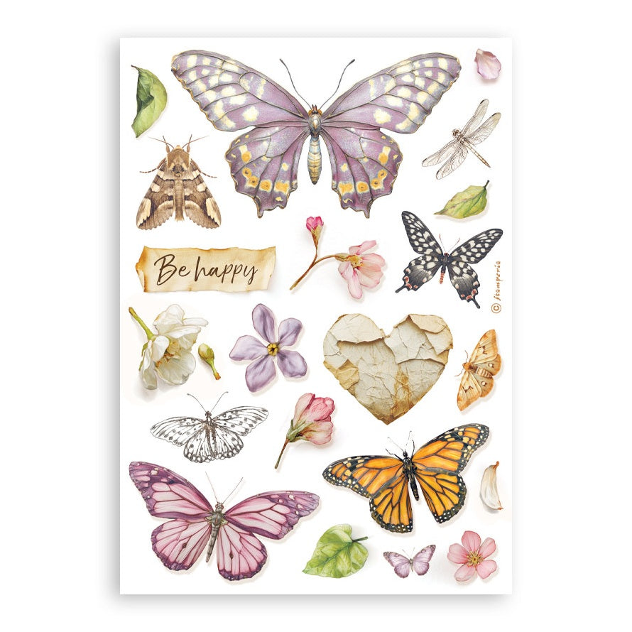Stamperia A5 Washi Pad 8/Pkg-All Around