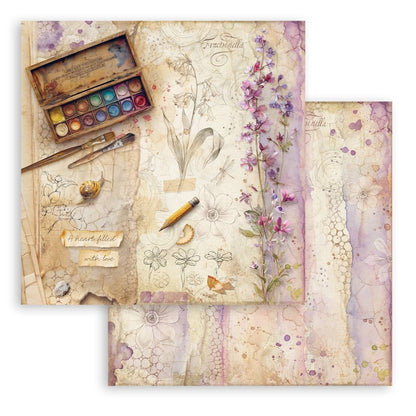 Stamperia Scrapbooking Double-Sided Paper Pad 8"X8" 10/Pkg-All Around