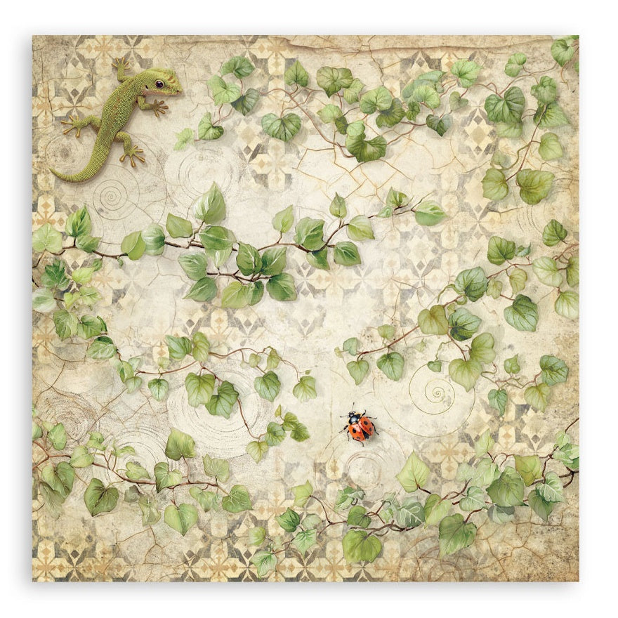 Stamperia Single-Sided Paper Pad 8"X8" 22/Pkg-All Around