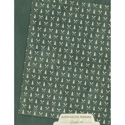 Graphic 45 Patterns & Solids Collection Pack 8.5"X11"-Adventure Awaits