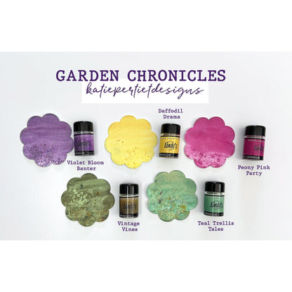 Lindy's Stamp Gang Magical Shaker 2.0 Set 5/Pkg-Garden Chronicles