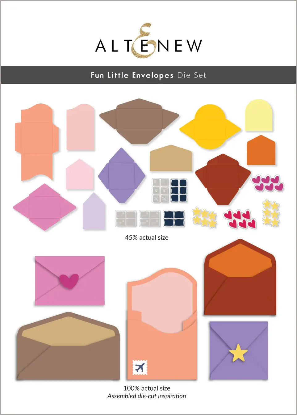 Altenew Fun Little Envelopes Die Set