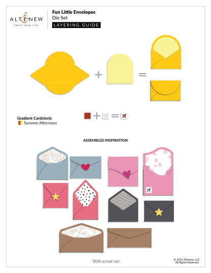 Altenew Fun Little Envelopes Die Set