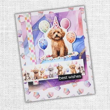 Birthday Fun Tags & Tickets Embossed Die Cuts