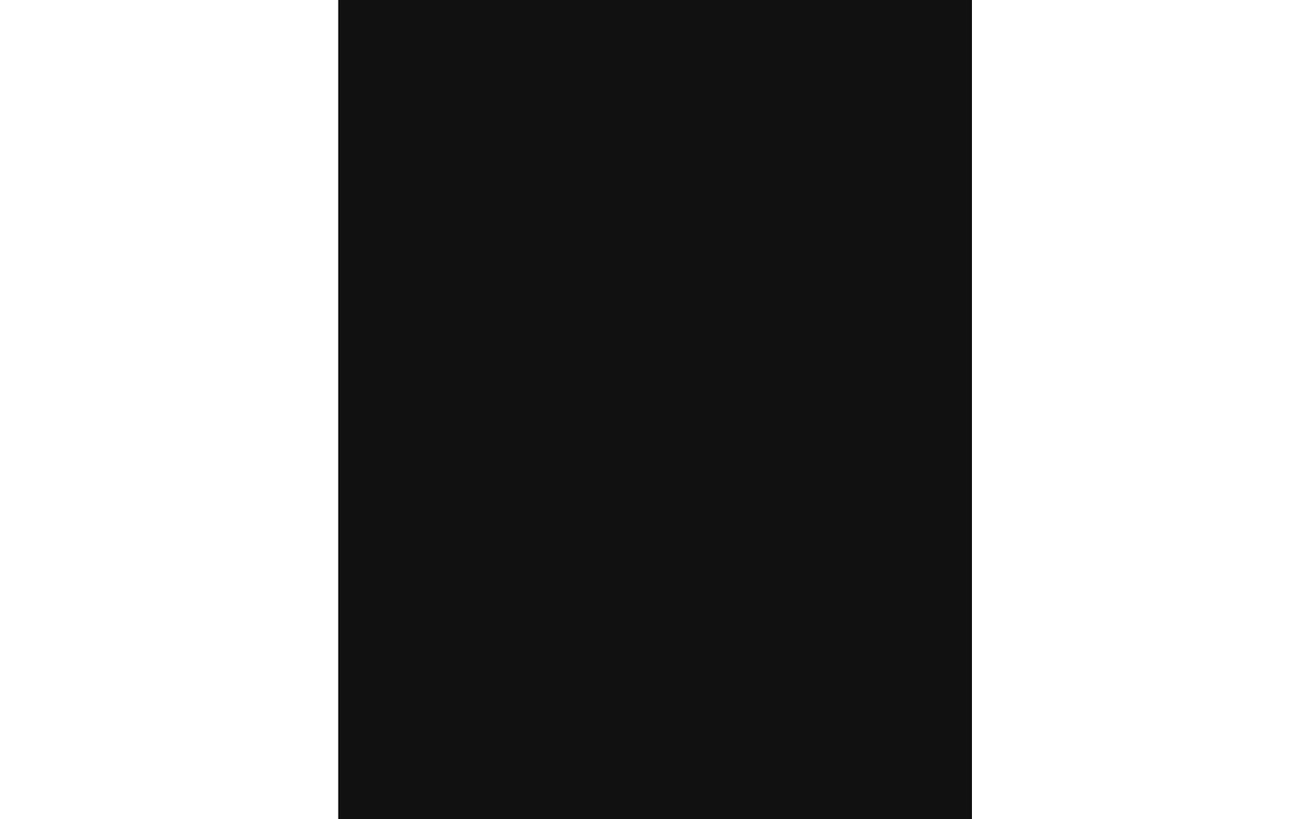 Black Chipboard Xtra Heavy 8.5 x 11