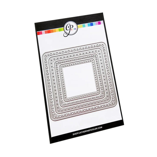 Catherine Pooler Noughts & Crosses Nested Dies