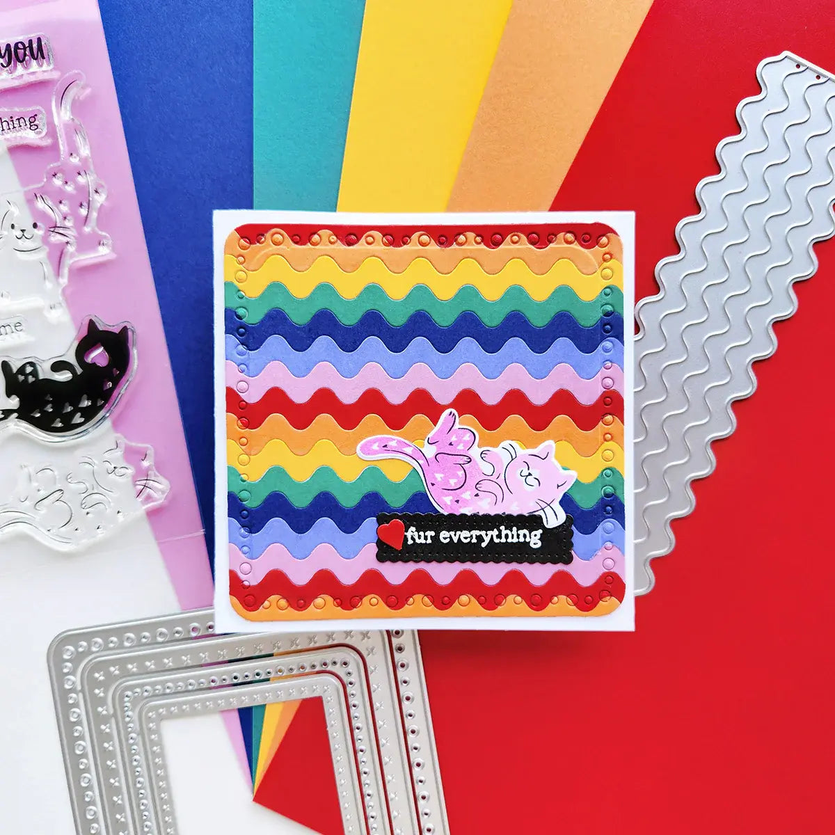 Catherine Pooler Noughts & Crosses Nested Dies