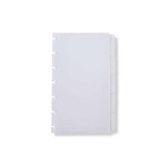 Circa Clear Tab Dividers (set of 5) Compact size