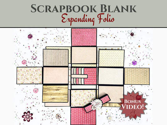 CrafTreat Expanding Folio - Kraft