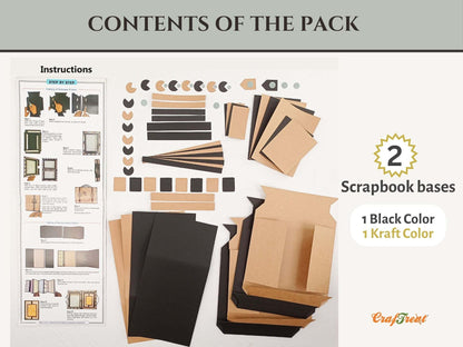 CrafTreat Frame Accordion - Suitcase