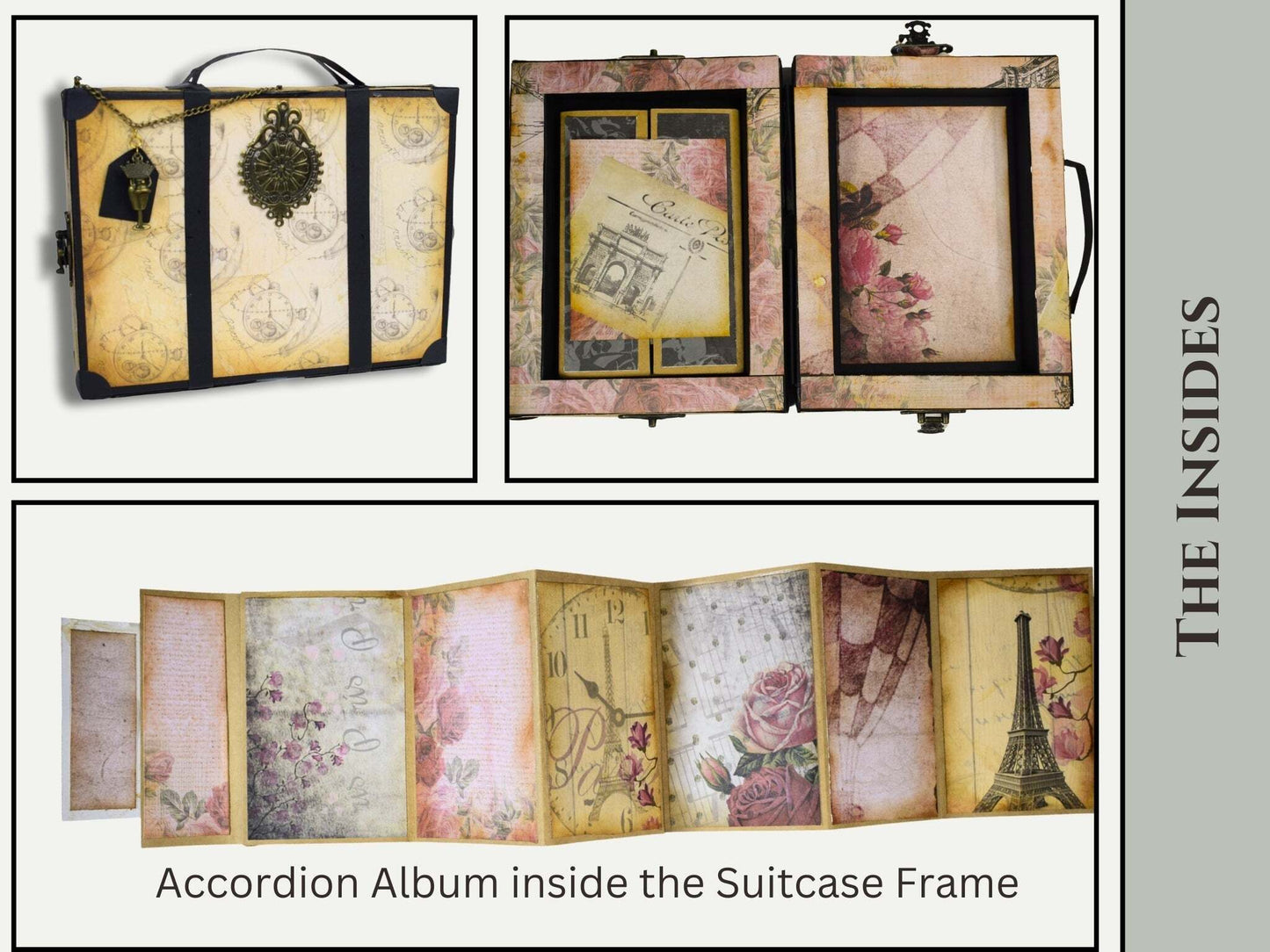 CrafTreat Frame Accordion - Suitcase