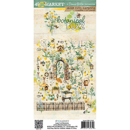 49 And Market Laser Cut Outs-Element, Botanical Buzz