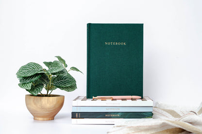 Blank Lined Journal: June Watercolors