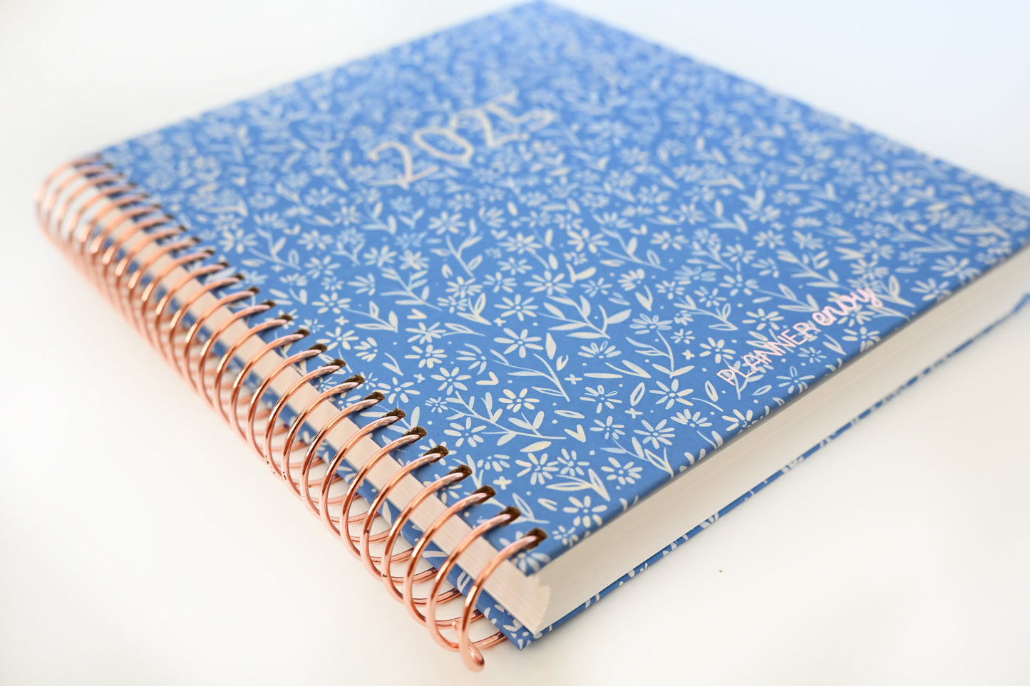 2025 Planner - Signature Layout, Spiral Bound - "Amalfi Floral" (#206)