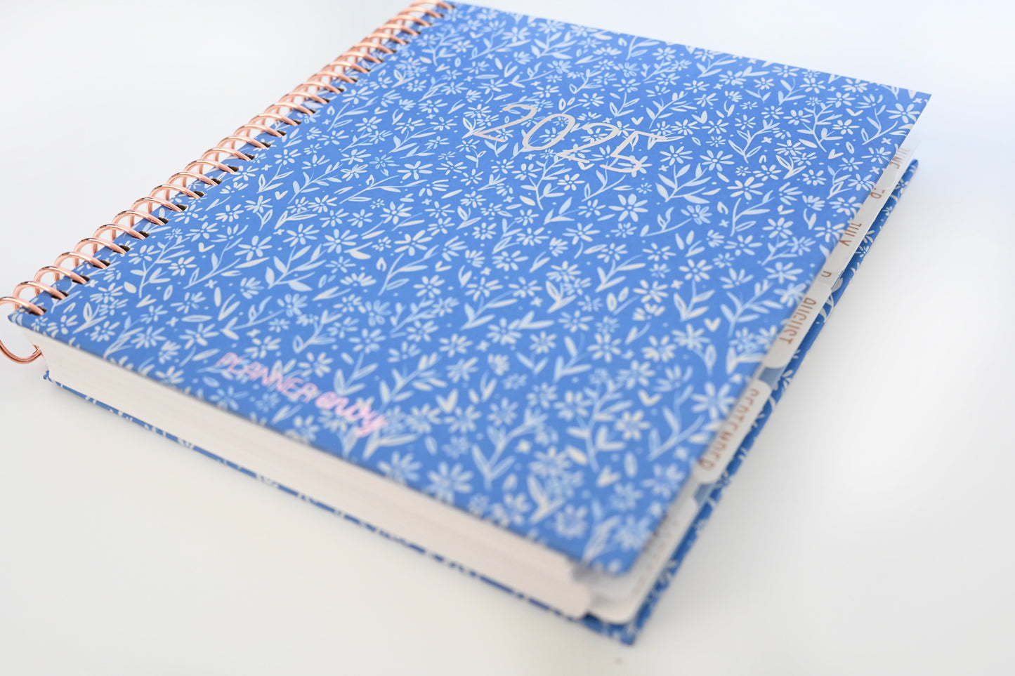 2025 Planner - Signature Layout, Spiral Bound - "Amalfi Floral" (#206)