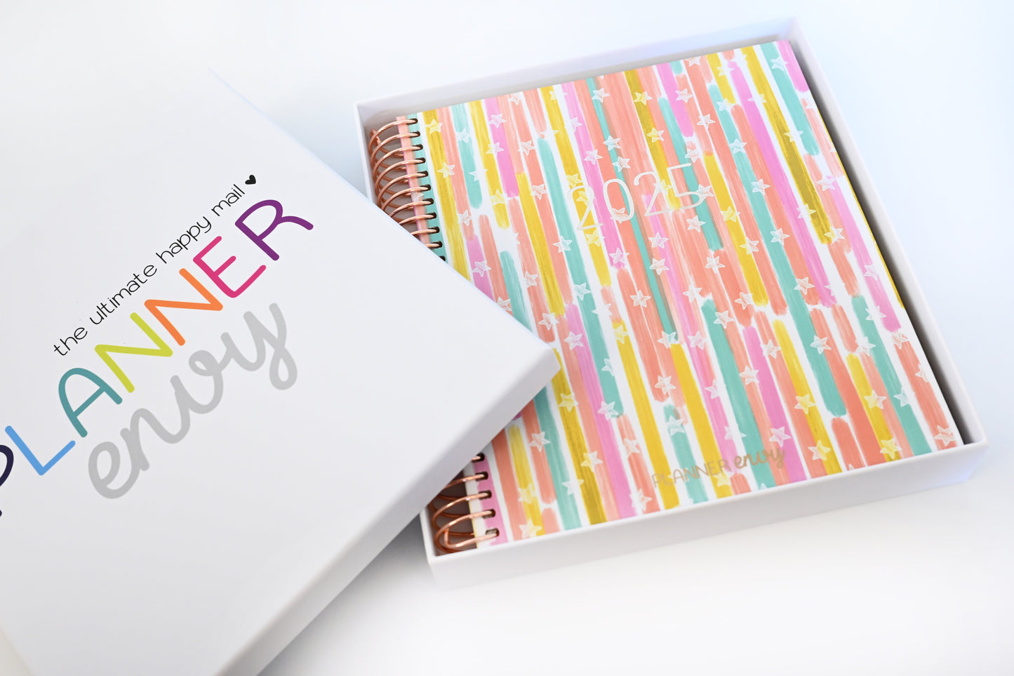 2025 Planner - Mini Horizontal Layout, Spiral Bound - "Stars & Stripes" (#410)