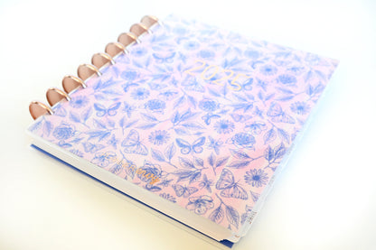 2025 Planner - Mini Signature Layout, Disc Bound - "Butterfly Doodles" (#1109)