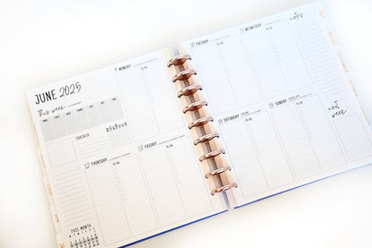 2025 Planner - Signature Layout, Disc Bound - "Stars & Stripes" (#810)