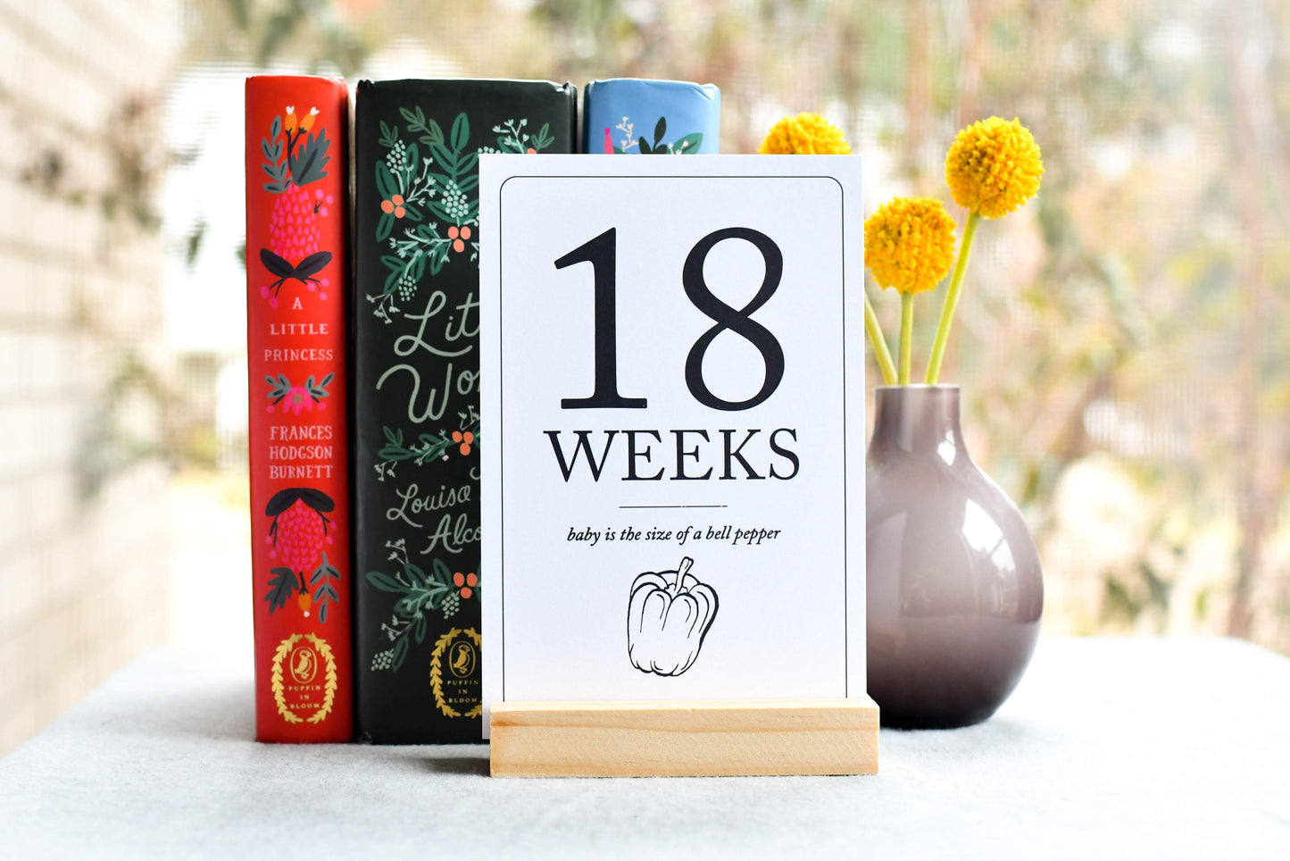 Pregnancy Announcement & Milestone Cards