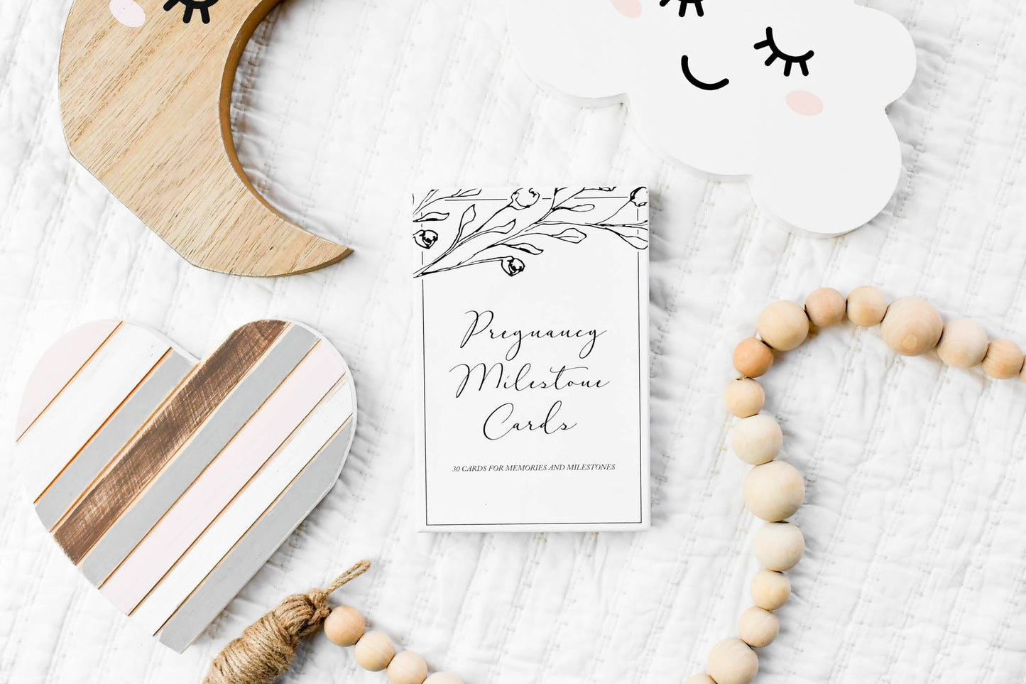 Pregnancy Announcement & Milestone Cards