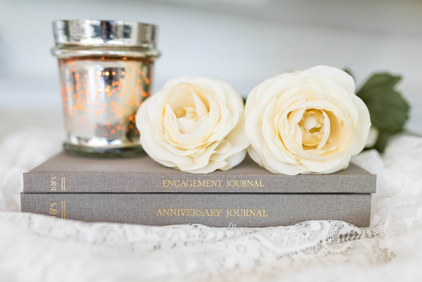 Love Story Couples Journal Gift Set