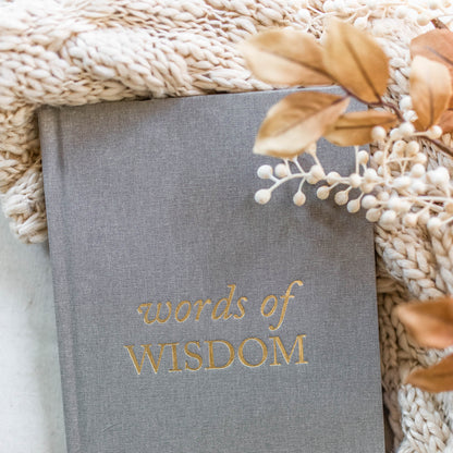 Words of Wisdom Inspirational Journal