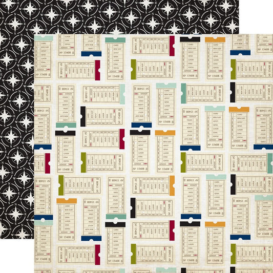 Echo Park Getaway - Adventure 12 x 12 scrapbook paper