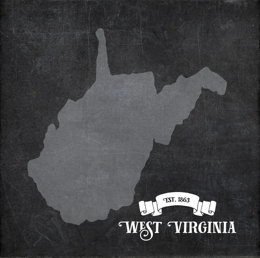 Echo Park Stateside - West Virginia 12 x 12 scrapbook paper
