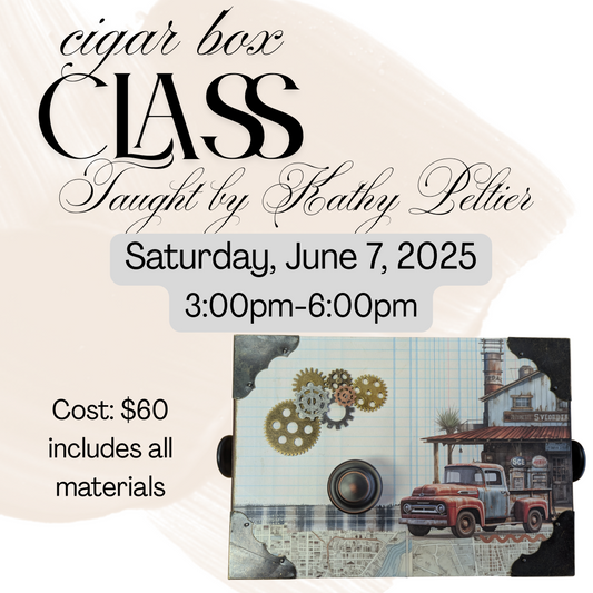 Handmade Home Decor: A Cigar Box Workshop