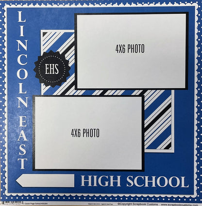 SC 25204 Custom School Paper 12 x 12 - Select School