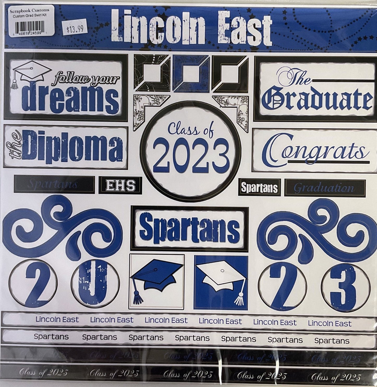 Graduation 2023 Swirl Kit - Select School