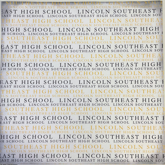 SC 24999 Custom School Paper 12 x 12 - Select School