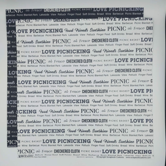 Picnic Pride DS 12 x 12 Paper