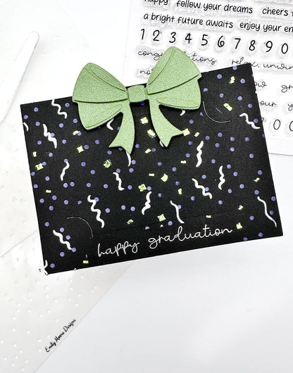 Confetti Layered Stencil - 6x6