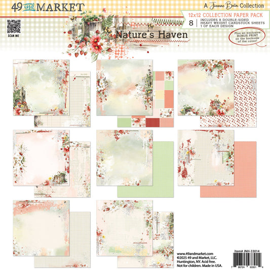 49 And Market Collection Pack 12"X12"-Nature's Haven