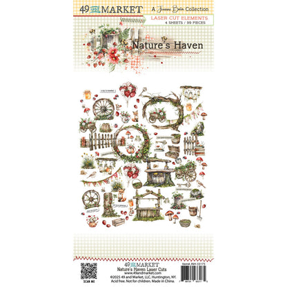 49 And Market Laser Cut Outs-Element, Nature's Haven