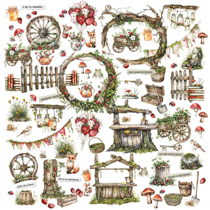 49 And Market Laser Cut Outs-Element, Nature's Haven