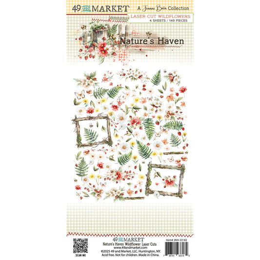 49 And Market Laser Cut Outs-Wildflower, Nature's Haven