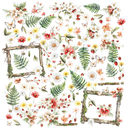 49 And Market Laser Cut Outs-Wildflower, Nature's Haven