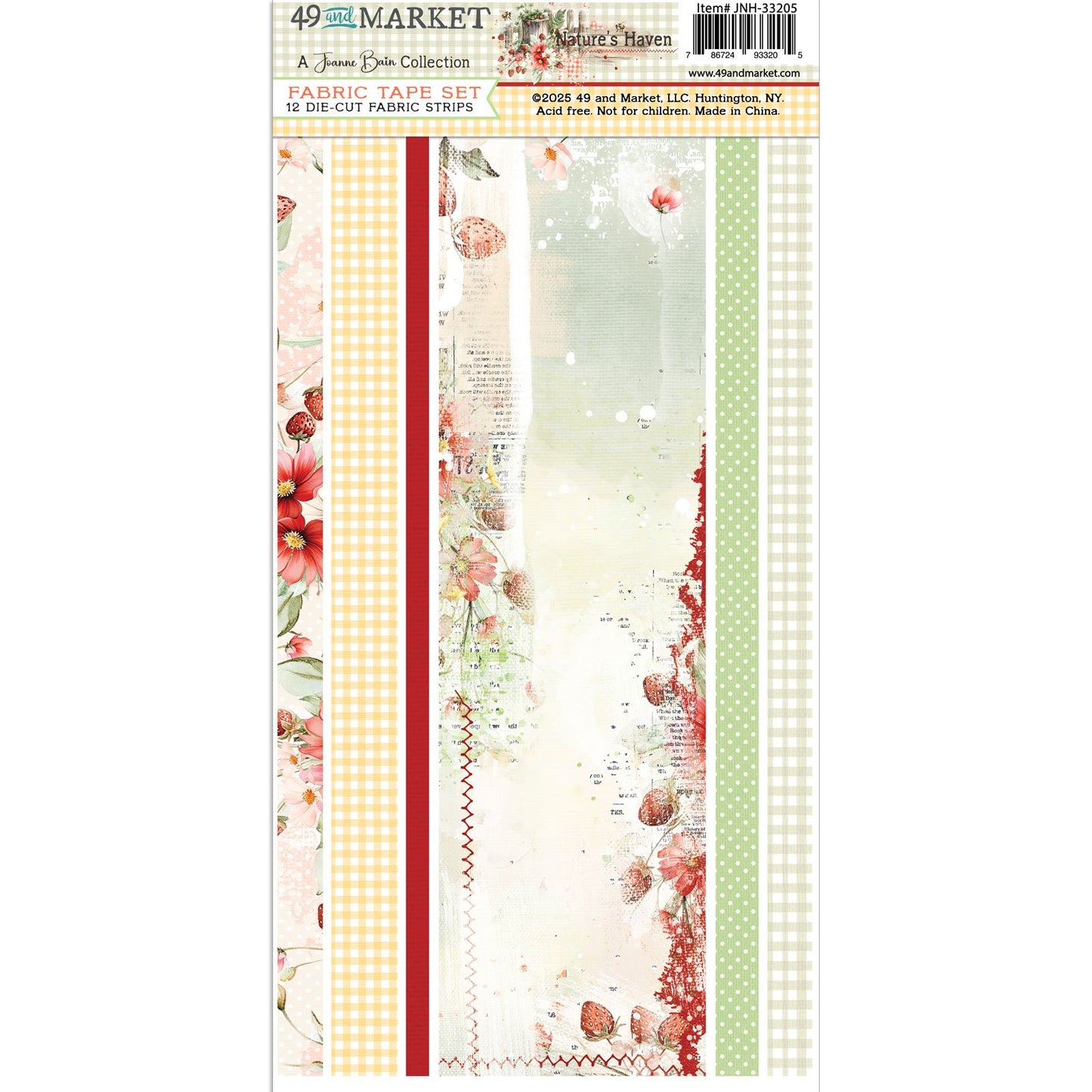 49 And Market Fabric Strips-Nature's Haven