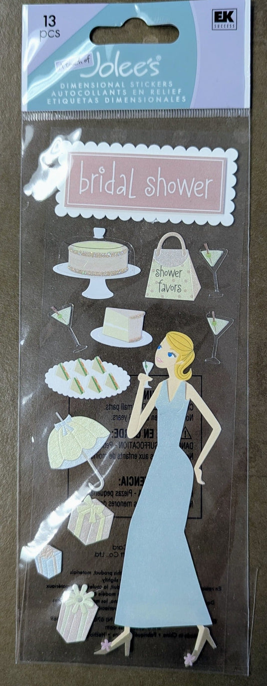 Jolee's Bridal Shower Stickers