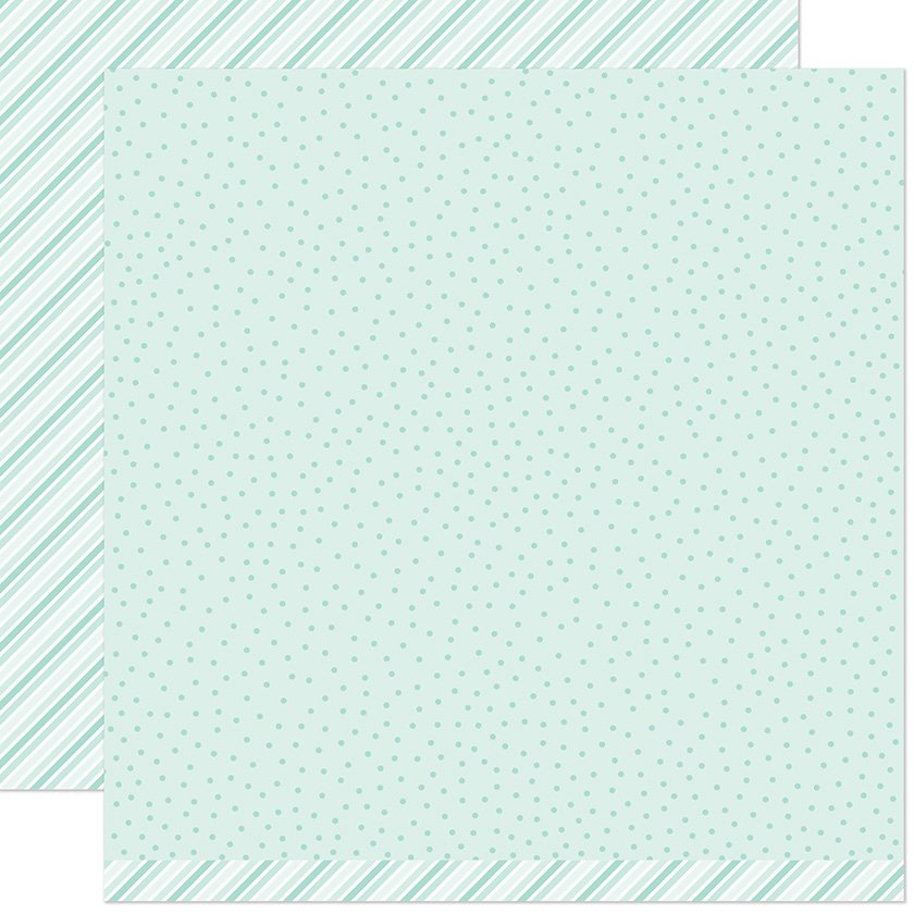 Lawn Fawn Terrific Teal 12 x 12 Paper