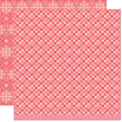 Lawn Fawn Patterned Paper 12 x 12 Warm Beanie