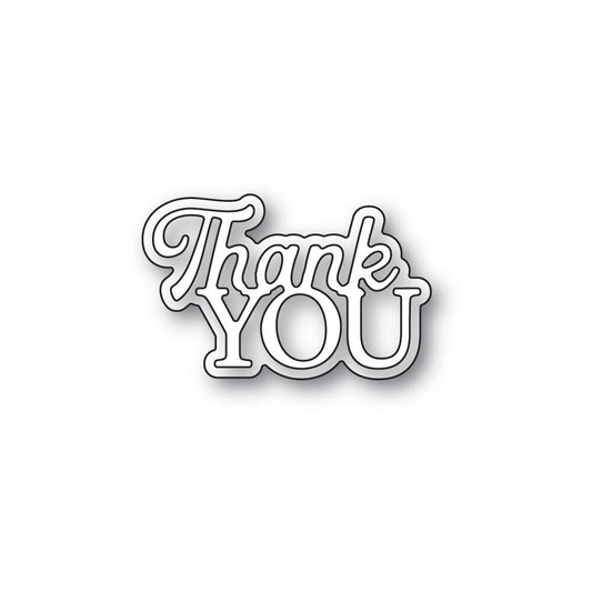 Memory Box Everyday Sentiments Thank You craft die