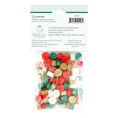 Must-Have Wax Bead Mix Christmas from The Sealed by Spellbinders Collection
