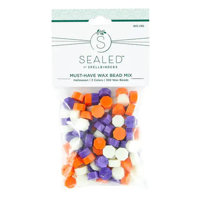 Must-Have Wax Bead Mix Halloween from The Sealed by Spellbinders Collection